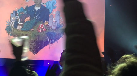 Tiffany Gouché performing at Little Simz presents Welcome to WONDERLAND